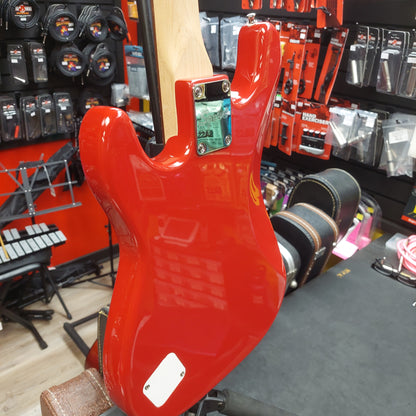 2021 Squier Mini Stratocaster, Laurel Fingerboard, White Pickguard - Dakota Red SN ICSF21002944