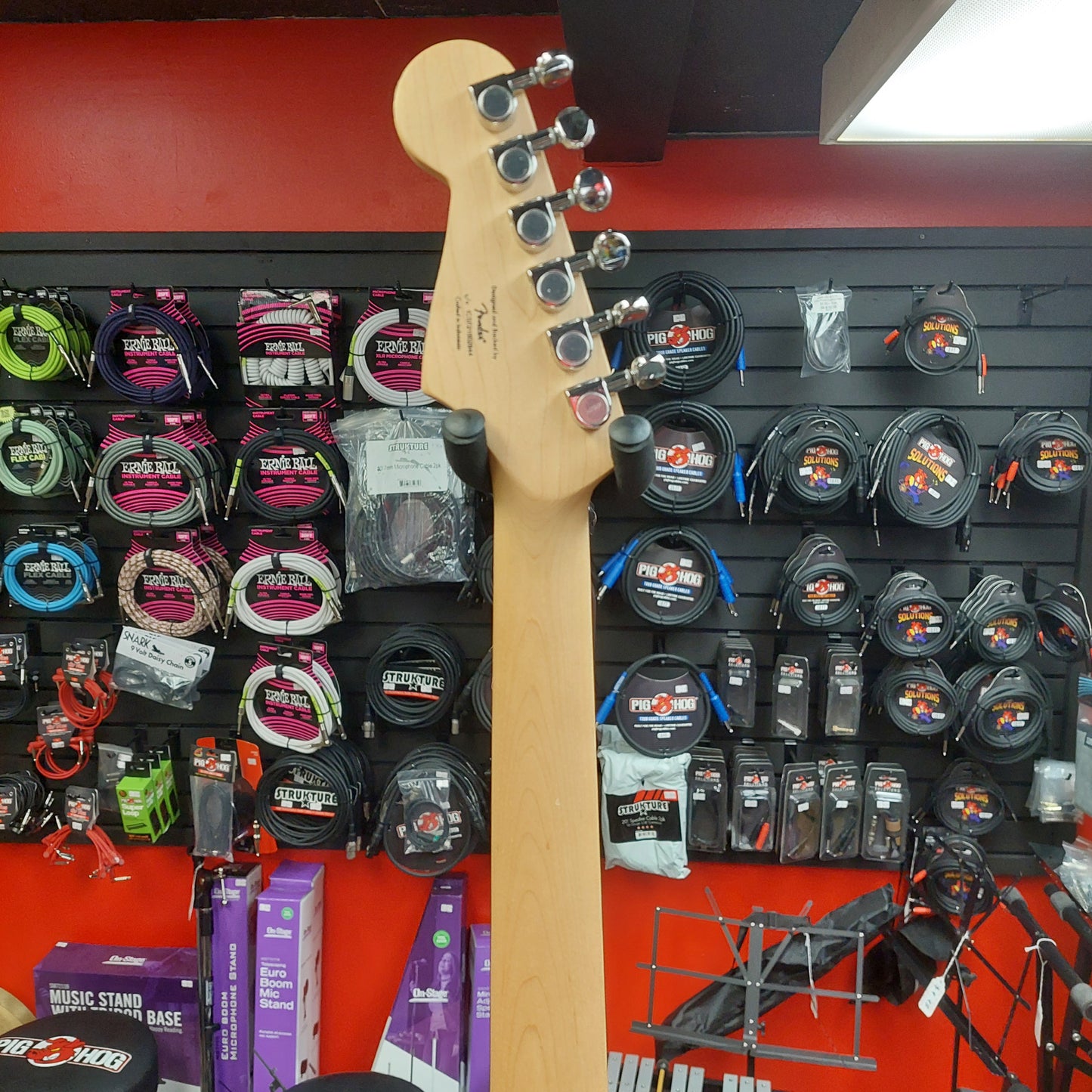 2021 Squier Mini Stratocaster, Laurel Fingerboard, White Pickguard - Dakota Red SN ICSF21002944
