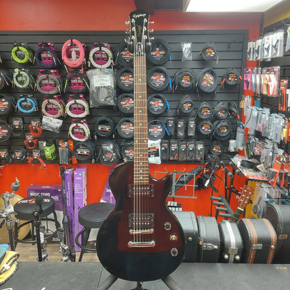 2009 Epiphone Special Model Les Paul Electric Guitar - Black Gloss SN# 098121113