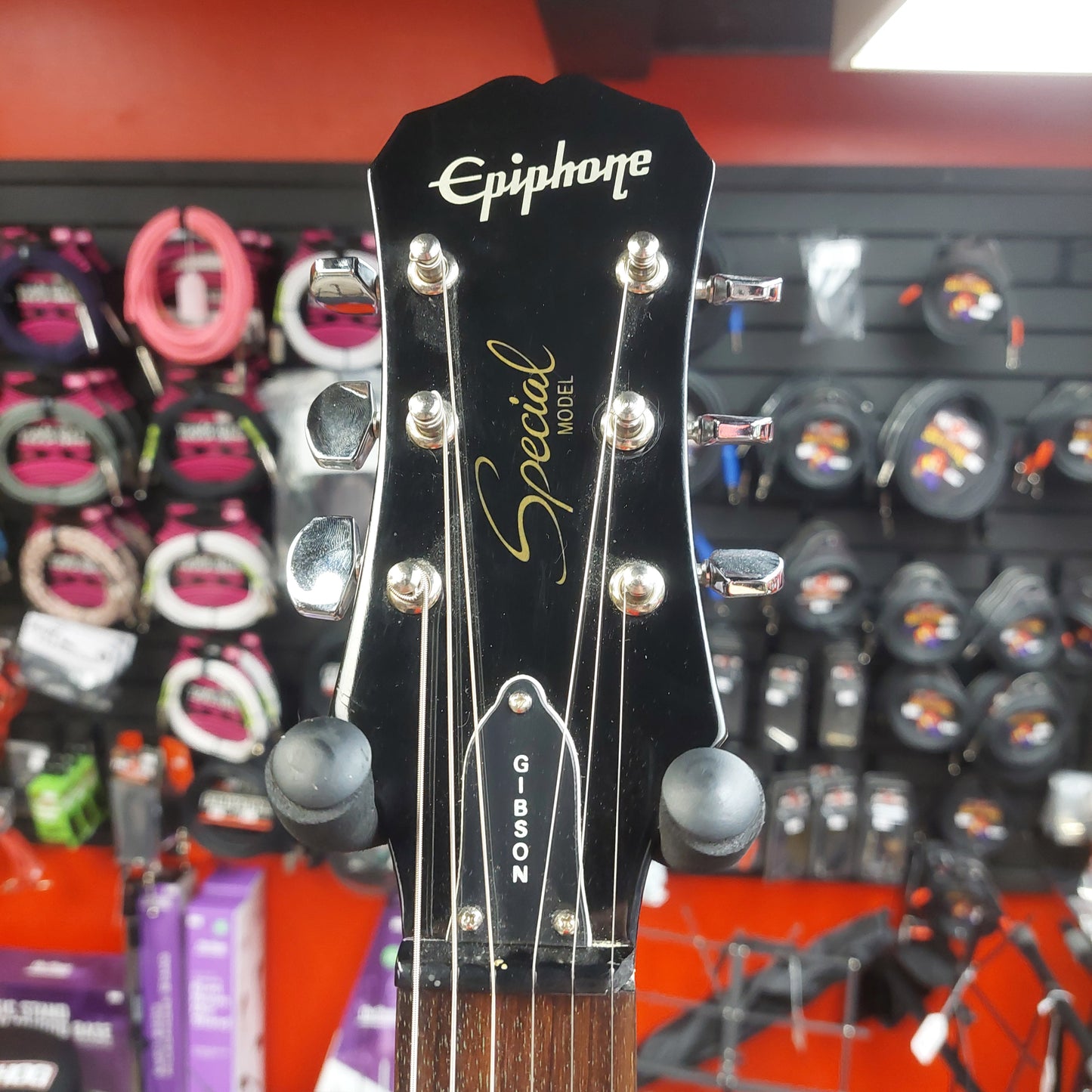 2009 Epiphone Special Model Les Paul Electric Guitar - Black Gloss SN# 098121113