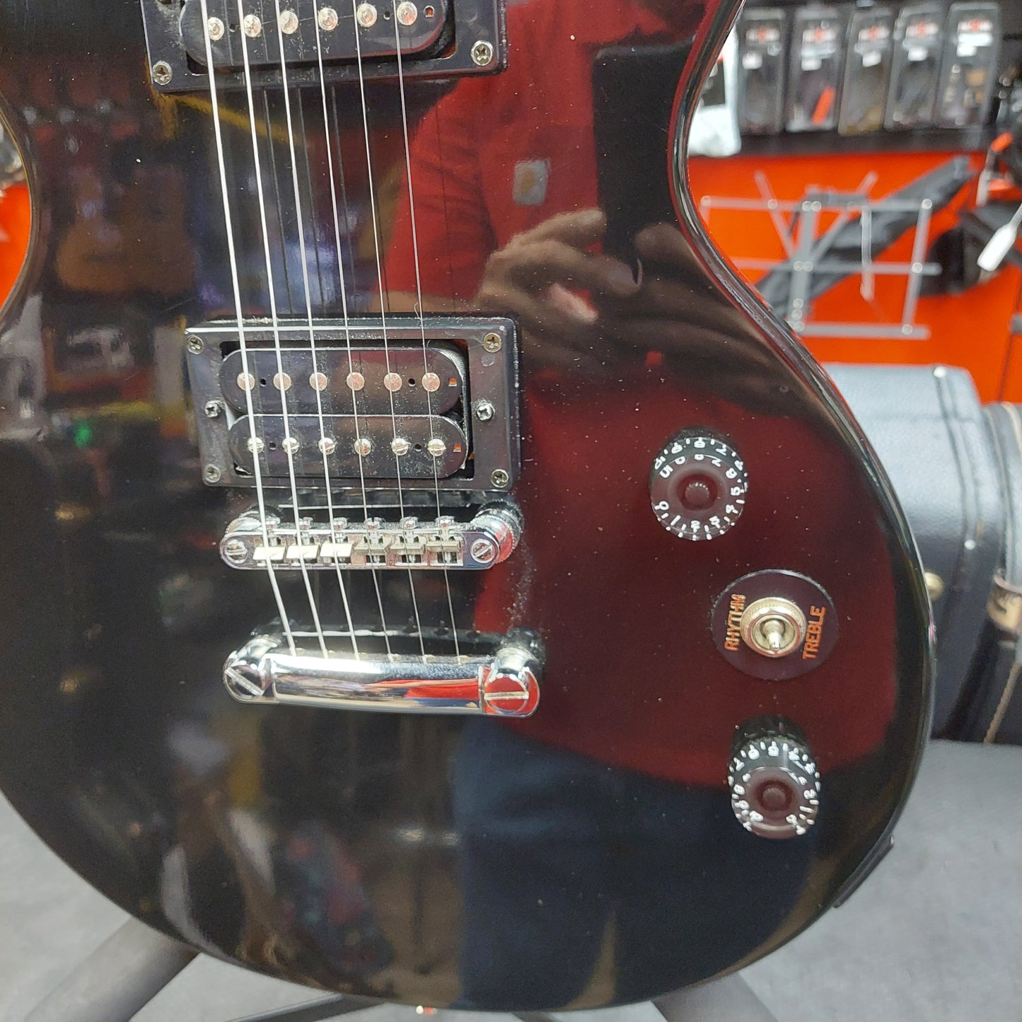 2009 Epiphone Special Model Les Paul Electric Guitar - Black Gloss SN# 098121113