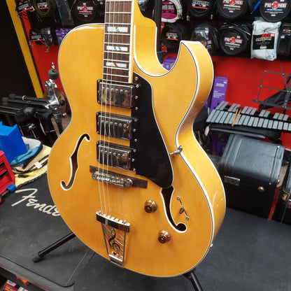 2009 Dean Palomino Hollow Body Electric Guitar - Gloss Natural w/ Dean Hard Case SN# Y09060044