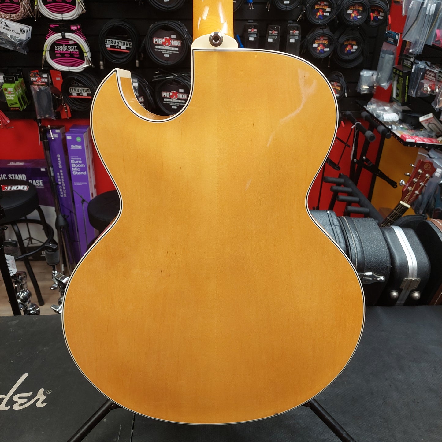 2009 Dean Palomino Hollow Body Electric Guitar - Gloss Natural w/ Dean Hard Case SN# Y09060044