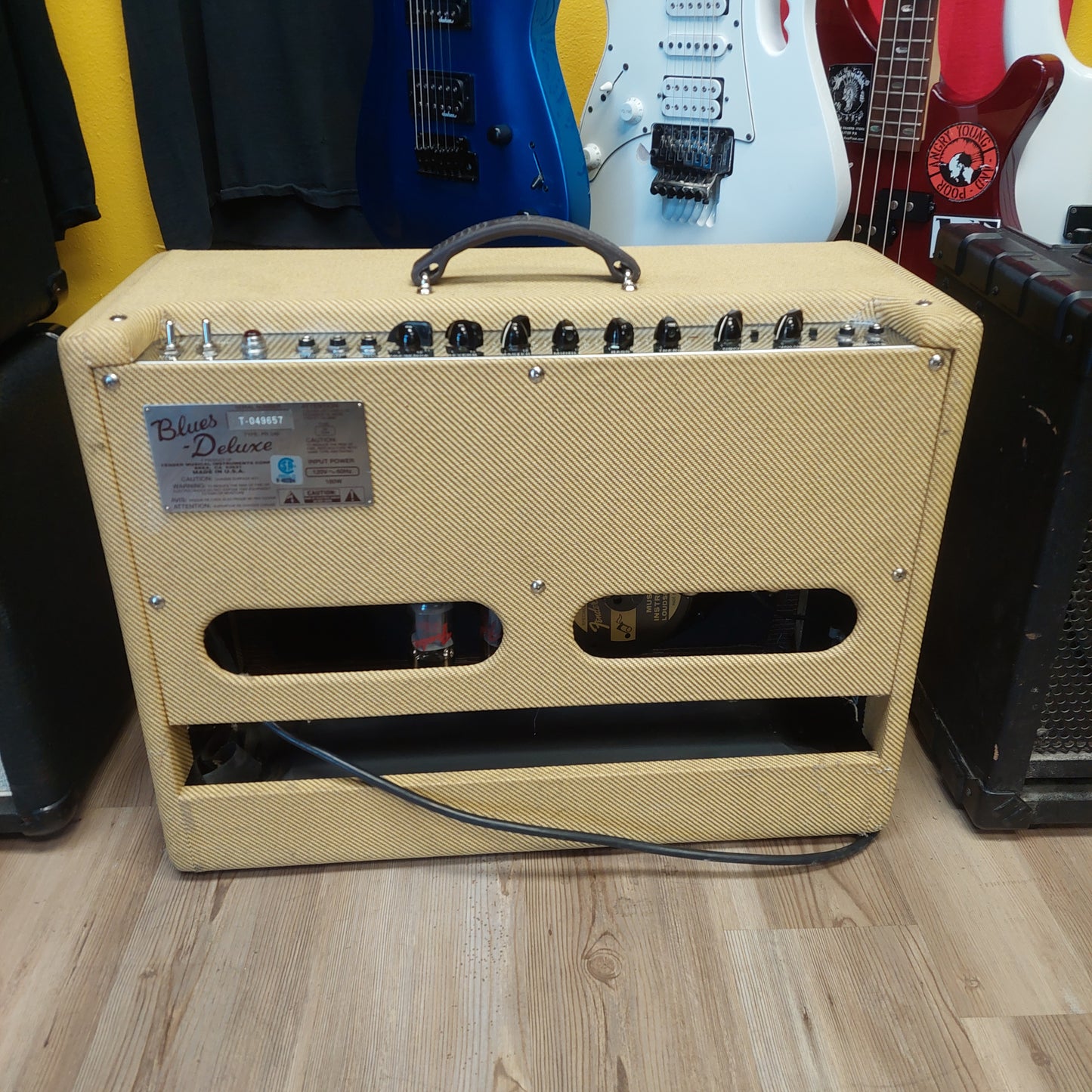 1990's Fender PR 246 Blues Deluxe 1x12” 40 Watt Combo Guitar Amplifier SN# T-049657 "Made In USA"