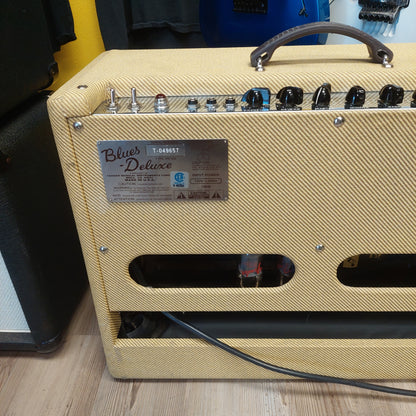 1990's Fender PR 246 Blues Deluxe 1x12” 40 Watt Combo Guitar Amplifier SN# T-049657 "Made In USA"