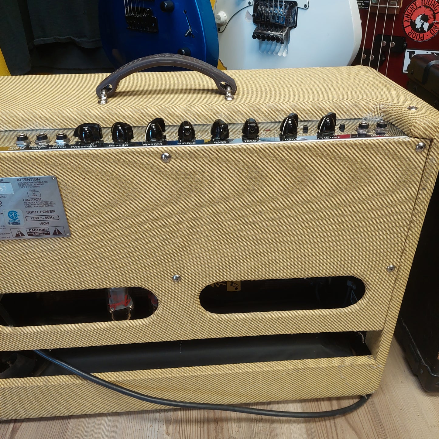 1990's Fender PR 246 Blues Deluxe 1x12” 40 Watt Combo Guitar Amplifier SN# T-049657 "Made In USA"