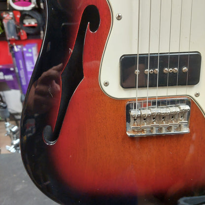 2012 Fender Modern Player Thinline Telecaster - Sunburst SN# CGF1215749