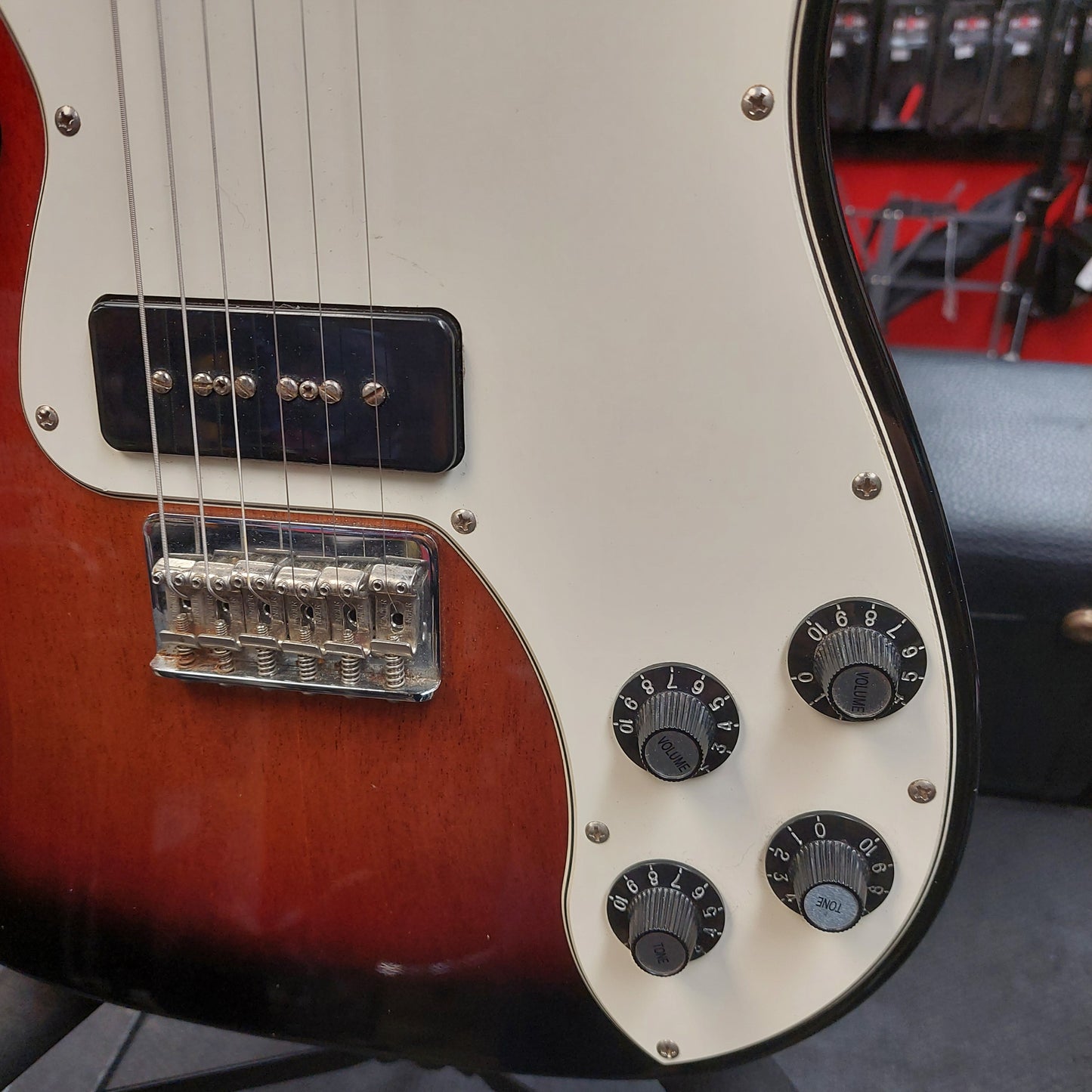 2012 Fender Modern Player Thinline Telecaster - Sunburst SN# CGF1215749