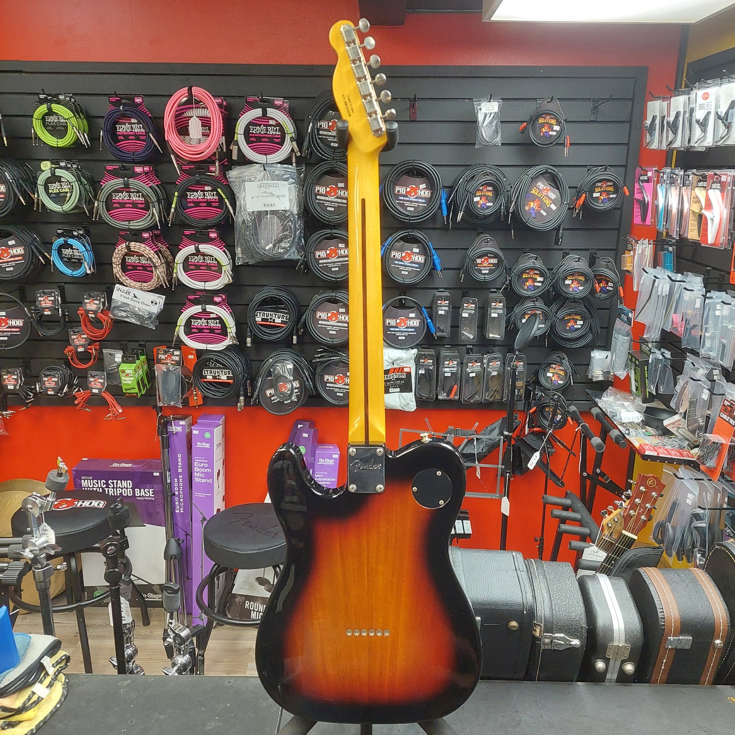 2012 Fender Modern Player Thinline Telecaster - Sunburst SN# CGF1215749