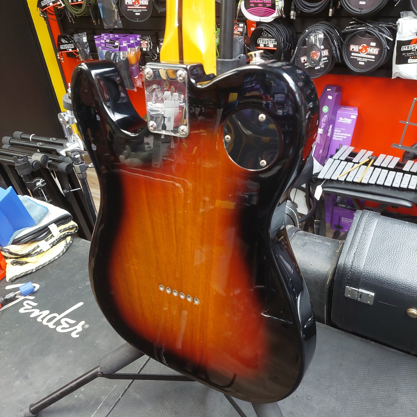 2012 Fender Modern Player Thinline Telecaster - Sunburst SN# CGF1215749