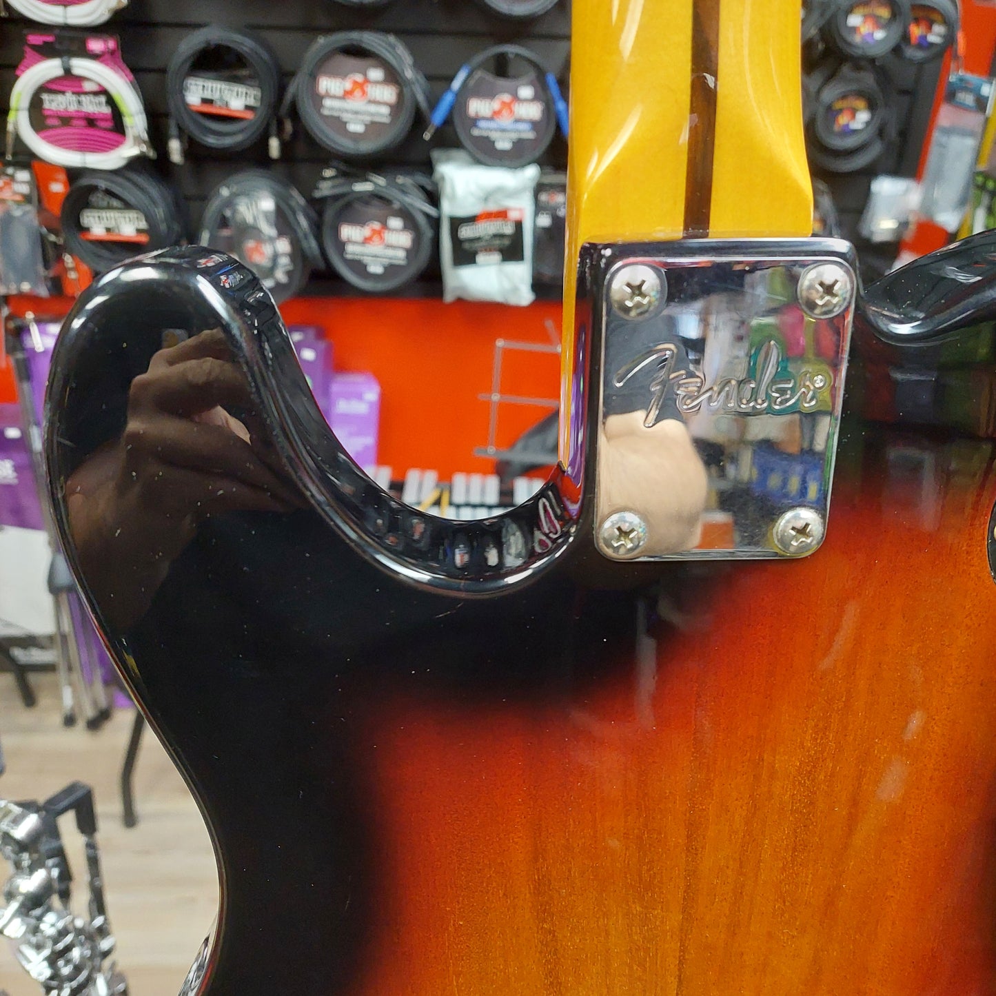 2012 Fender Modern Player Thinline Telecaster - Sunburst SN# CGF1215749