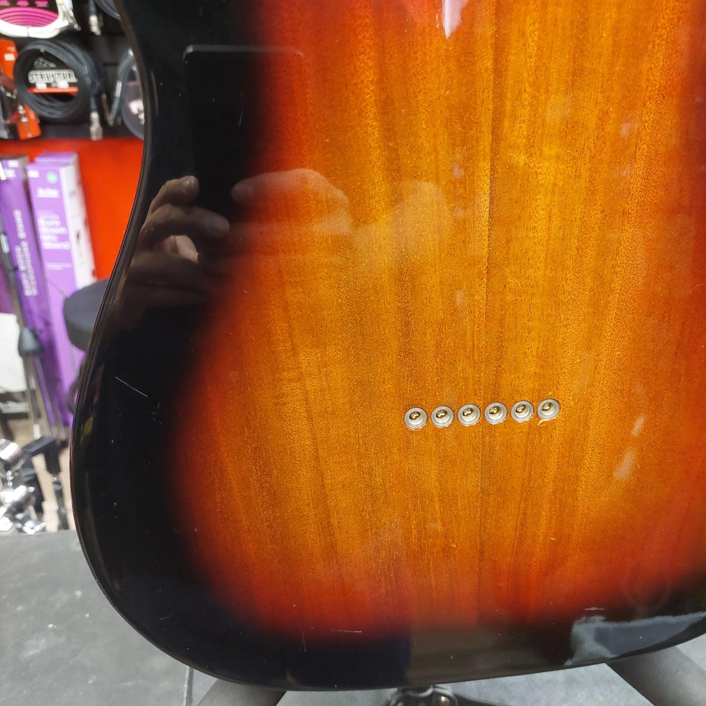 2012 Fender Modern Player Thinline Telecaster - Sunburst SN# CGF1215749