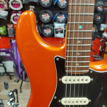 2002 Fender American Deluxe Stratocaster - Candy Tangerine w/ Fender USA Hard Case SN# DZ2110761 "Made In USA" (No Tremolo Bar)