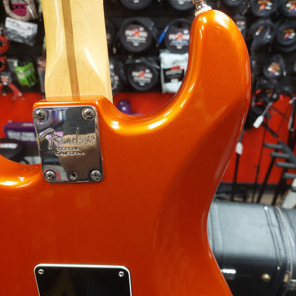 2002 Fender American Deluxe Stratocaster - Candy Tangerine w/ Fender USA Hard Case SN# DZ2110761 "Made In USA" (No Tremolo Bar)