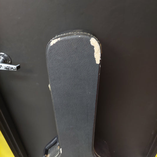 Dreadnought Acoustic Guitar Case Hard Case - Black (USED) "Has Minor Body Damage"