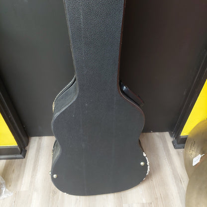 Dreadnought Acoustic Guitar Case Hard Case - Black (USED) "Has Minor Body Damage"