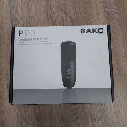 AKG P120 Condenser Microphone - Black (USED) "Open Box"