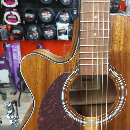 2026 Ibanez PC50WSLCE "Left-Handed" Grand Concert Acoustic/Electric Guitar - Open Pore Brown SN# 5T01PS251000558