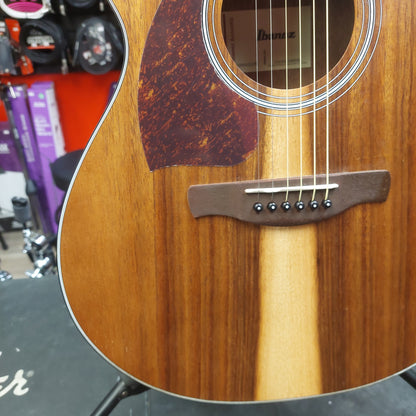 2026 Ibanez PC50WSLCE "Left-Handed" Grand Concert Acoustic/Electric Guitar - Open Pore Brown SN# 5T01PS251000558