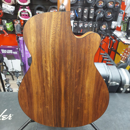 2026 Ibanez PC50WSLCE "Left-Handed" Grand Concert Acoustic/Electric Guitar - Open Pore Brown SN# 5T01PS251000558