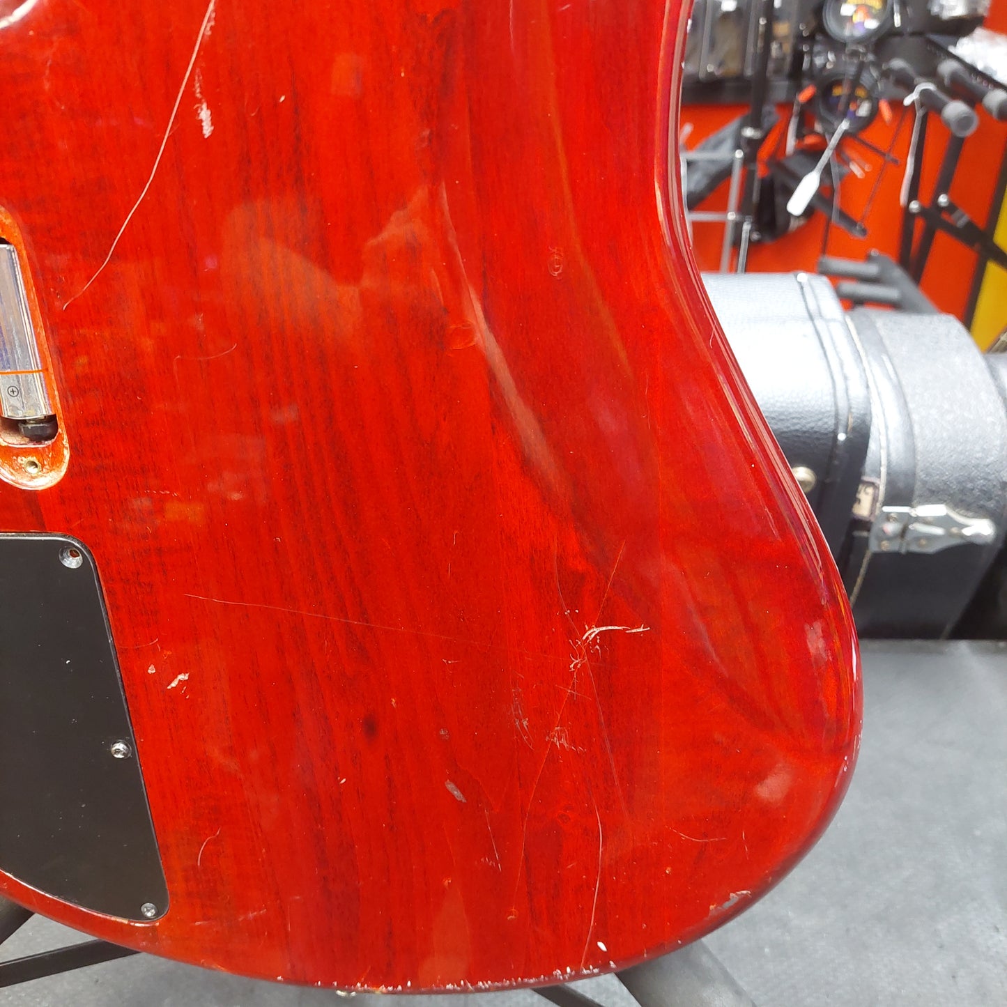 2000's Ibanez Gio Soundgear PJ Bass - Red (USED) "Missing Battery Cover Plate"