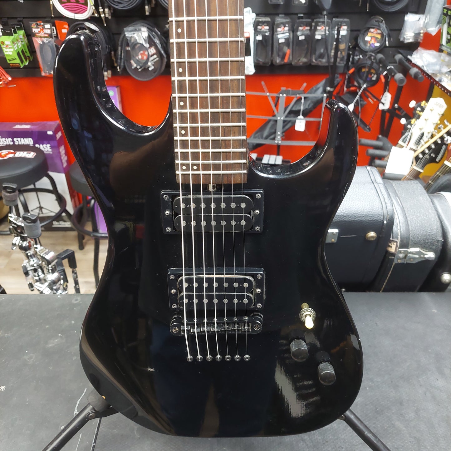 2000's Washburn X Series 7-String Electric Guitar - Black SN# 0C05121666