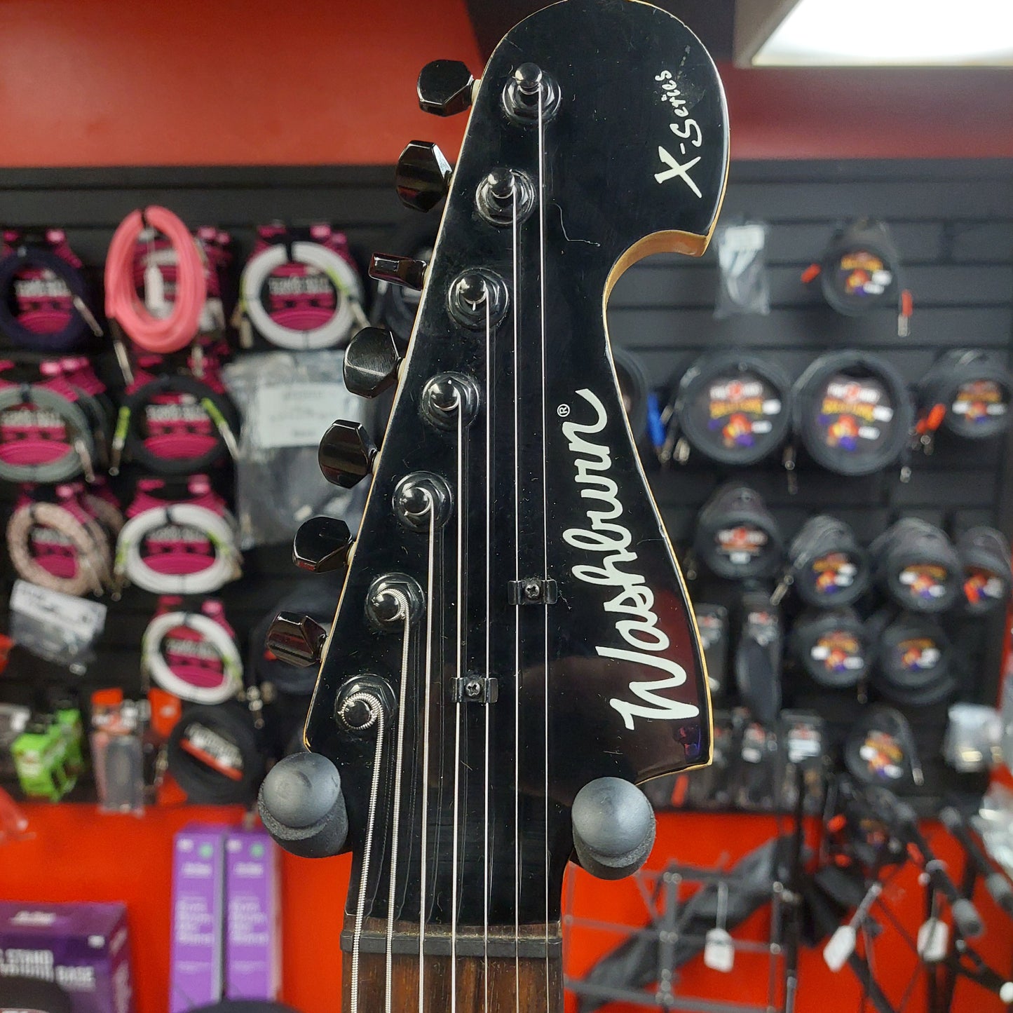 2000's Washburn X Series 7-String Electric Guitar - Black SN# 0C05121666