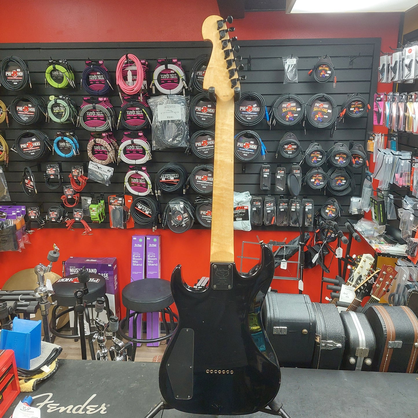 2000's Washburn X Series 7-String Electric Guitar - Black SN# 0C05121666