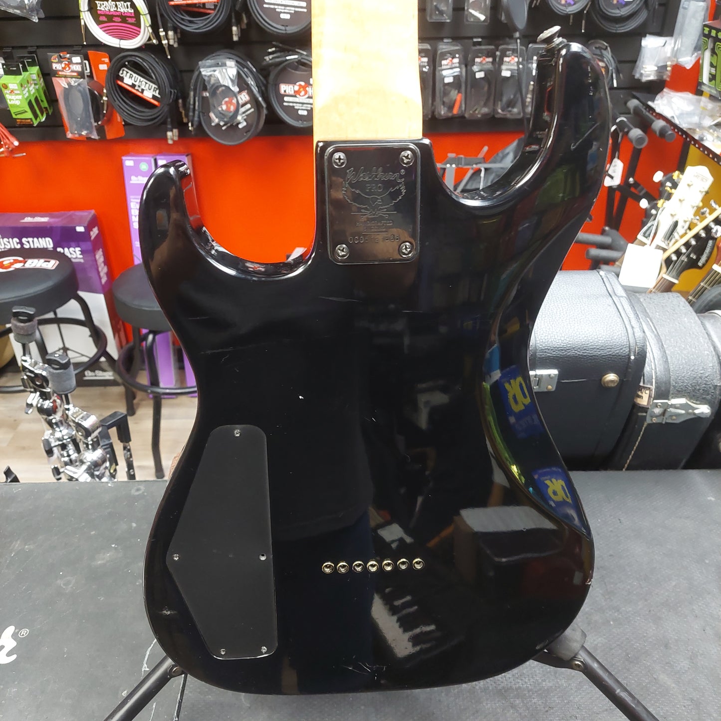 2000's Washburn X Series 7-String Electric Guitar - Black SN# 0C05121666