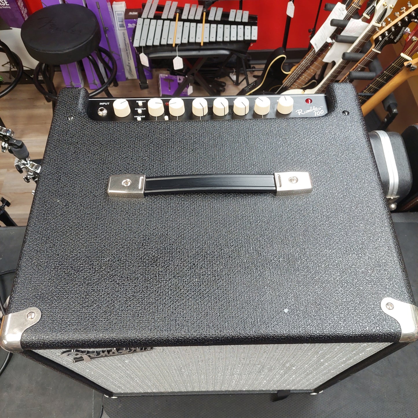 2017 Fender Rumble 100 (V3) Bass Amplifier 1x12" 100 Watts SN# ICTJ17357283