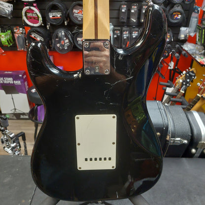 2010 Fender Starcaster HSS Strat Electric Guitar - Black SN# ICS10069957