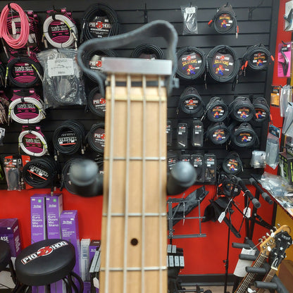 2020's Traveler Guitar ULB1716 4-String Bass Guitar - Black w/ Gig Bag