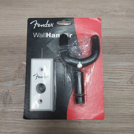 Fender Guitar Wall Hanger - White (Open Package) "Missing Hardware"
