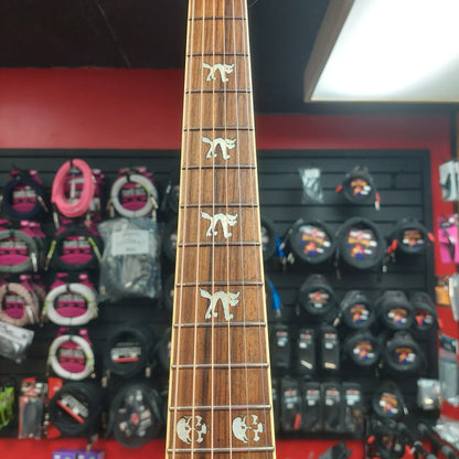 2016 Fender Tim Armstrong Hellcat Acoustic/Electric Guitar - Satin Natural Finish SN# CSE16000216