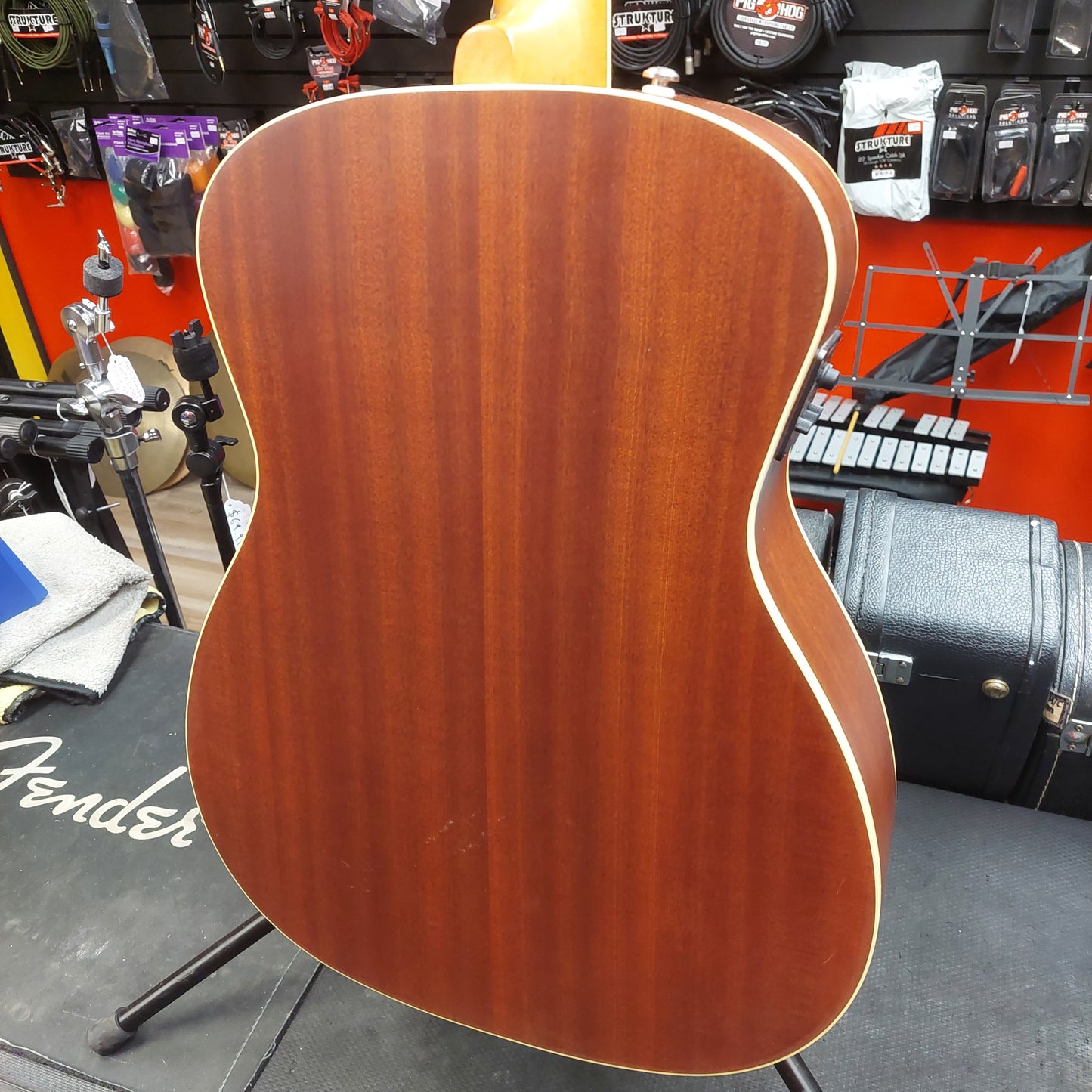 2016 Fender Tim Armstrong Hellcat Acoustic/Electric Guitar - Satin Natural Finish SN# CSE16000216