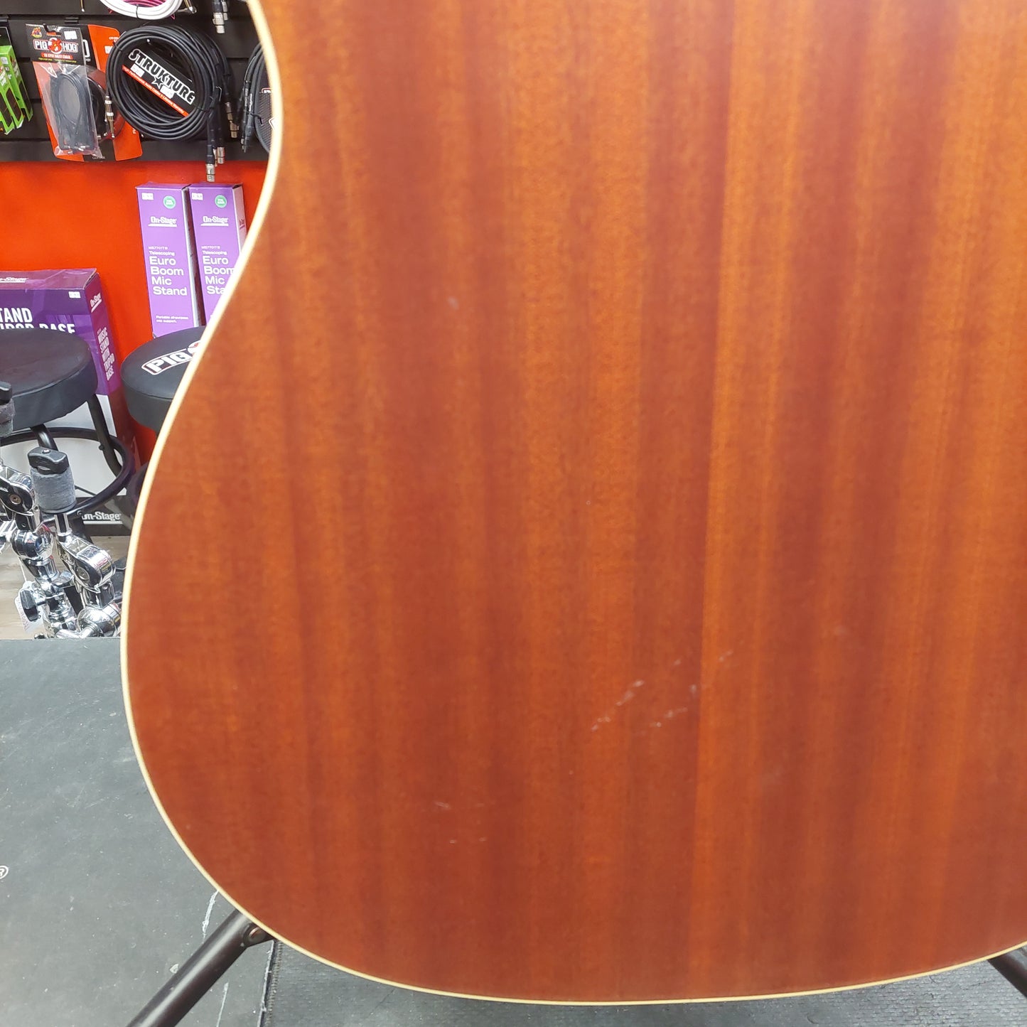2016 Fender Tim Armstrong Hellcat Acoustic/Electric Guitar - Satin Natural Finish SN# CSE16000216