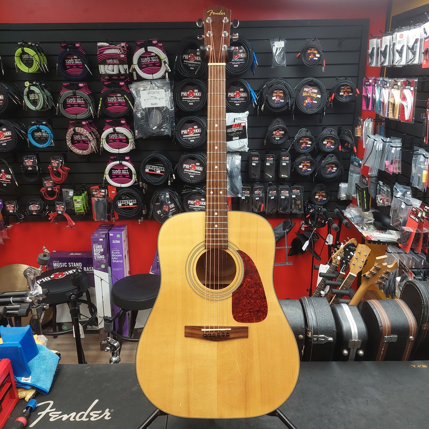 2003 Fender DG-14S Acoustic Guitar - Natural SN# CC03056664