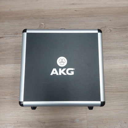 AKG P220 Project Studio Condenser Microphone w/ Shock Mount & AKG Hard Case (USED)