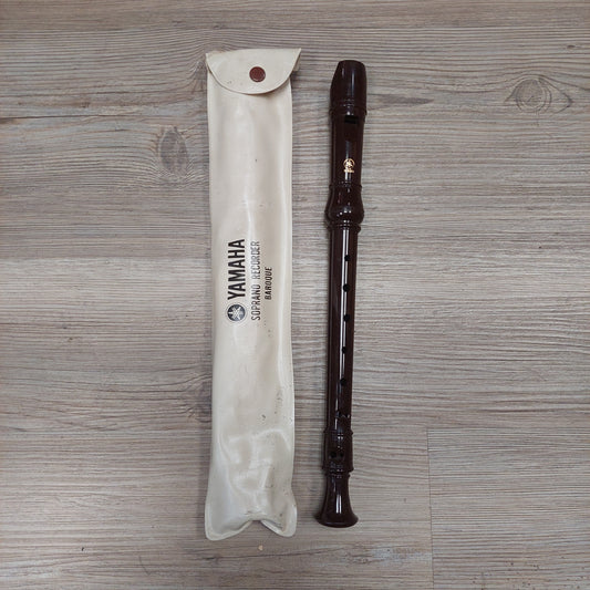 Yamaha Soprano Recorder - Baroque (USED) "Cleaned & Sanitized"