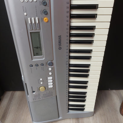 Yamaha YPT-300 61- Key Keyboard w/ Power Supply & Music Sheet Stand (USED) "Missing Battery Plate" SN# 21UBMO15490 (USED)