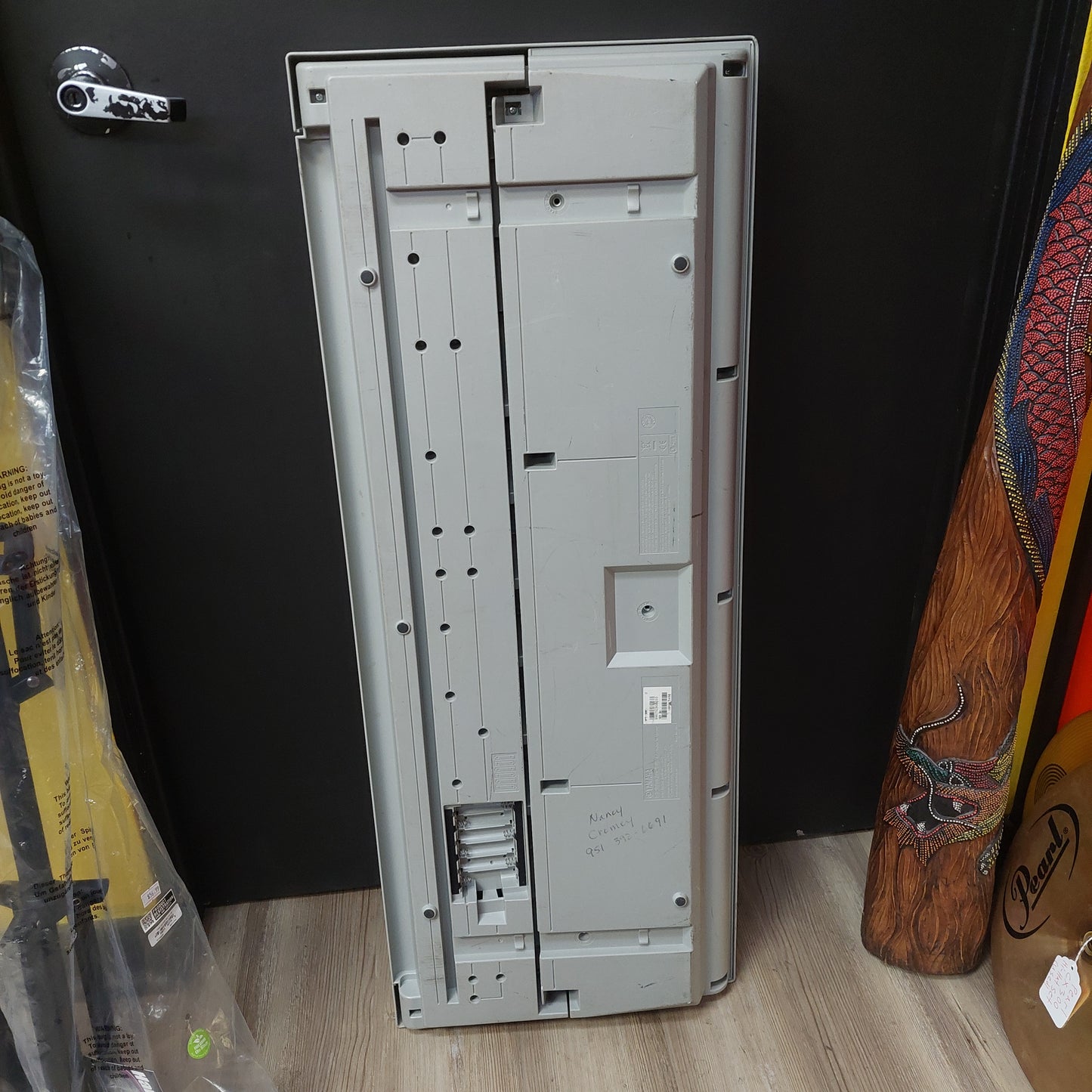 Yamaha YPT-300 61- Key Keyboard w/ Power Supply & Music Sheet Stand (USED) "Missing Battery Plate" SN# 21UBMO15490 (USED)