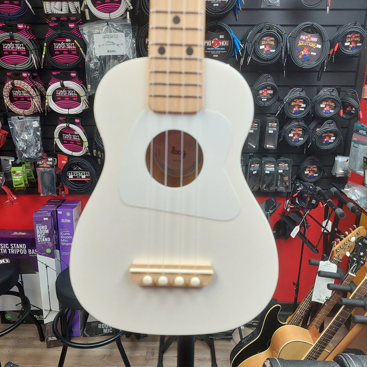 Loop Soprano Ukulele - White (USED)