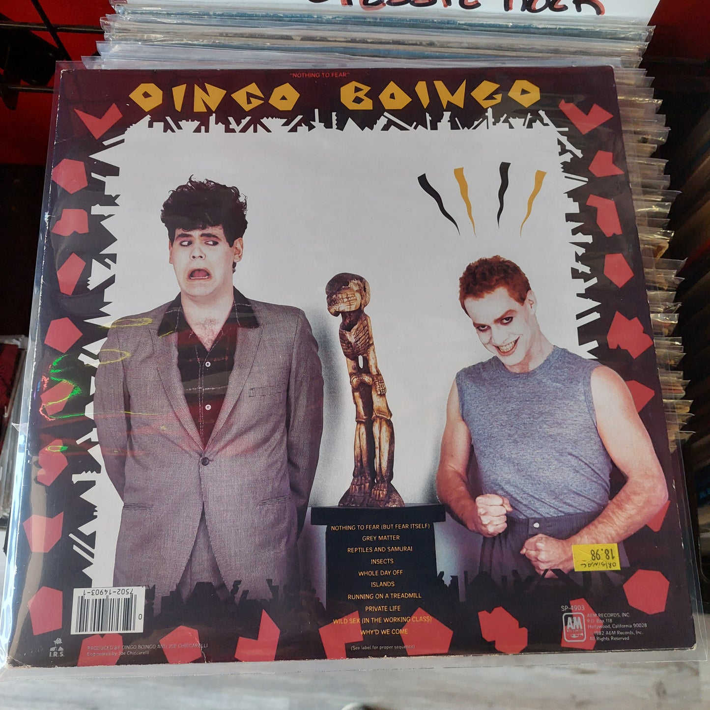 Oingo Bongo - Nothing To Fear LP (USED)