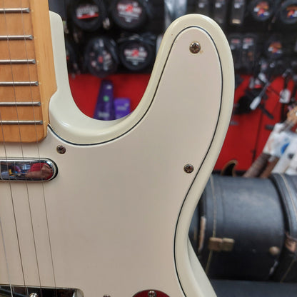 Johnson Tele Style Electric Guitar - Vintage White (USED)