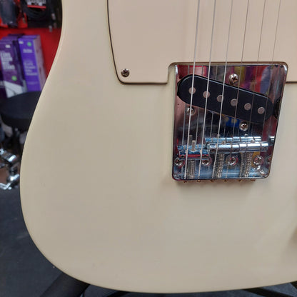Johnson Tele Style Electric Guitar - Vintage White (USED)