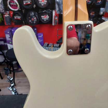 Johnson Tele Style Electric Guitar - Vintage White (USED)