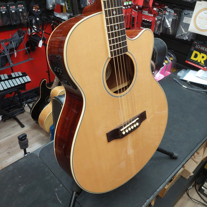 2015 Epiphone PR-4ENA Acoustic/Electric Guitar - Natural Gloss SN# 1505112365