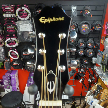 2015 Epiphone PR-4ENA Acoustic/Electric Guitar - Natural Gloss SN# 1505112365