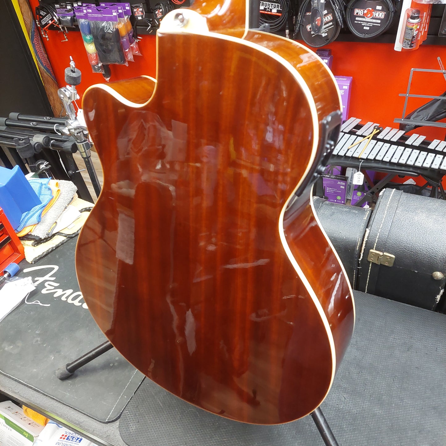 2015 Epiphone PR-4ENA Acoustic/Electric Guitar - Natural Gloss SN# 1505112365