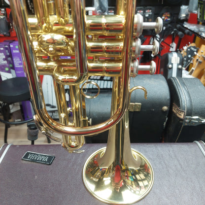 Yamaha YCR2310 Trumpet w/ Hardcase SN# 203009A "Made In Japan" Has Small Dent In Mouthpiece Tubing & Stuck Slide "Sold As Is"